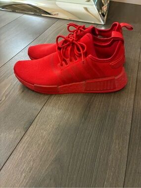 🔥 adidas Men's NMD_R1 "Triple Red" Sneakers 🔥